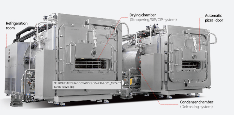Freeze Dryer for Plant Scale