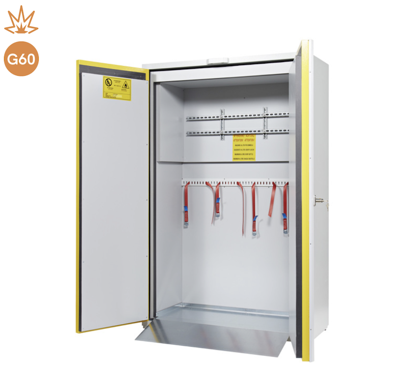 Safety Box for Compressed Gas
